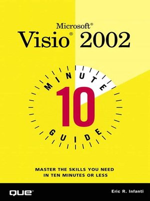 cover image of 10 Minute Guide to Microsoft  Visio 2002